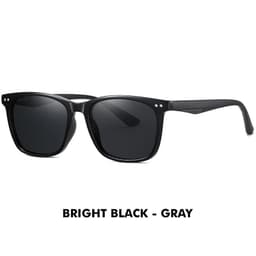 image-LM Women Retro Outdoor Polarized Sunglasses For Men Fashion Transparent Korean Square Fashion Driving Sun Glasses Unisex UV400