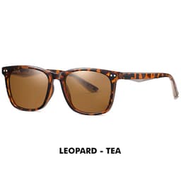 image-LM Women Retro Outdoor Polarized Sunglasses For Men Fashion Transparent Korean Square Fashion Driving Sun Glasses Unisex UV400