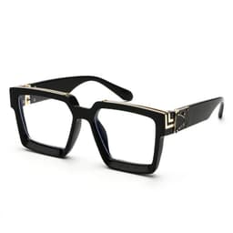 image-New Luxury Brand Designer Square Oversized Sunglasses Men Women 2022 Fashion Thick Frame Glasses Mens UV400 Male Celebrity