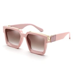 image-New Luxury Brand Designer Square Oversized Sunglasses Men Women 2022 Fashion Thick Frame Glasses Mens UV400 Male Celebrity