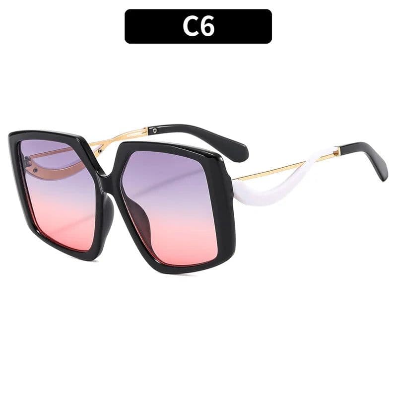 image-2024 Sunglasses for Women Luxury Brand Shades Glasses Vintage High Quality Glasse Square Brand Designer Female Eyeglasses Oculos