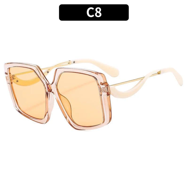 image-2024 Sunglasses for Women Luxury Brand Shades Glasses Vintage High Quality Glasse Square Brand Designer Female Eyeglasses Oculos