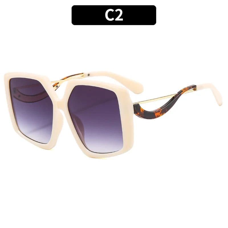 image-2024 Sunglasses for Women Luxury Brand Shades Glasses Vintage High Quality Glasse Square Brand Designer Female Eyeglasses Oculos
