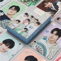 image-In stock 55 E-group photo cards DARK BLOOD cards JAY JUNGWON JAKE