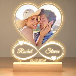 image-Valentine's Day Night Light Acrylic Color Printing Photo Personalized Ornament
