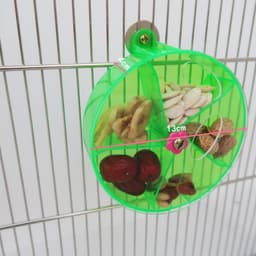 image-Parrot Supplies Toy Bird Acrylic Foraging Wind Wheel