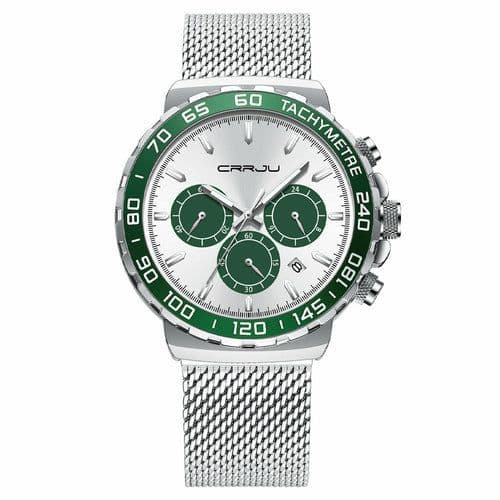 image-Men's Multifunctional Three-eye Six-pin Sports Watch