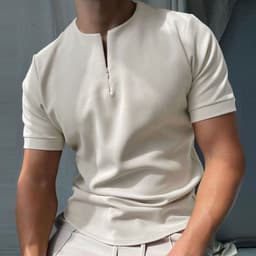 image-Men's Polo Shirt Men Solid Polo Shirts Brand Men Short-Sleeved Shirt Summer Shirt Man Clothing