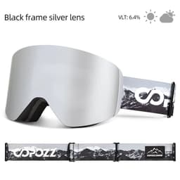 image-COPOZZ Professional Winter Ski Goggles Magnetic Quick-Change Double Layers Anti-Fog Snowboard goggles Men Women Ski Equipment