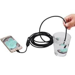 image-OWSOO 6 LED 7MM USB Endoscope Camera 5M Waterproof USB Wire Snake Tube Inspection Borescope For OTG Compatible Android Phones