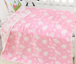 image-110 * 110cm baby bath towel cover blanket gauze children quilt quality baby children pure cotton 6 six layer gauze bath towel