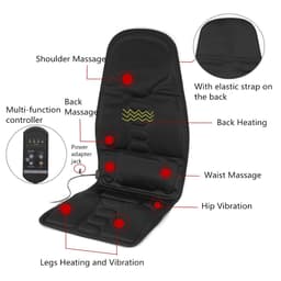 image-Car massage cushion car home dual-use vibration massage chair