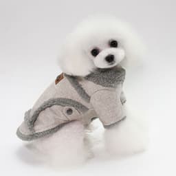 image-Dog Clothes Winter Pet Dog French Bulldog Jacket Thick Warm Dog Coat