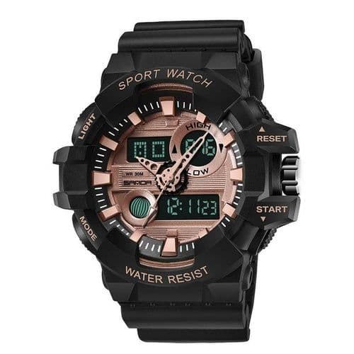 image-Waterproof Business Electronic Watch For Men