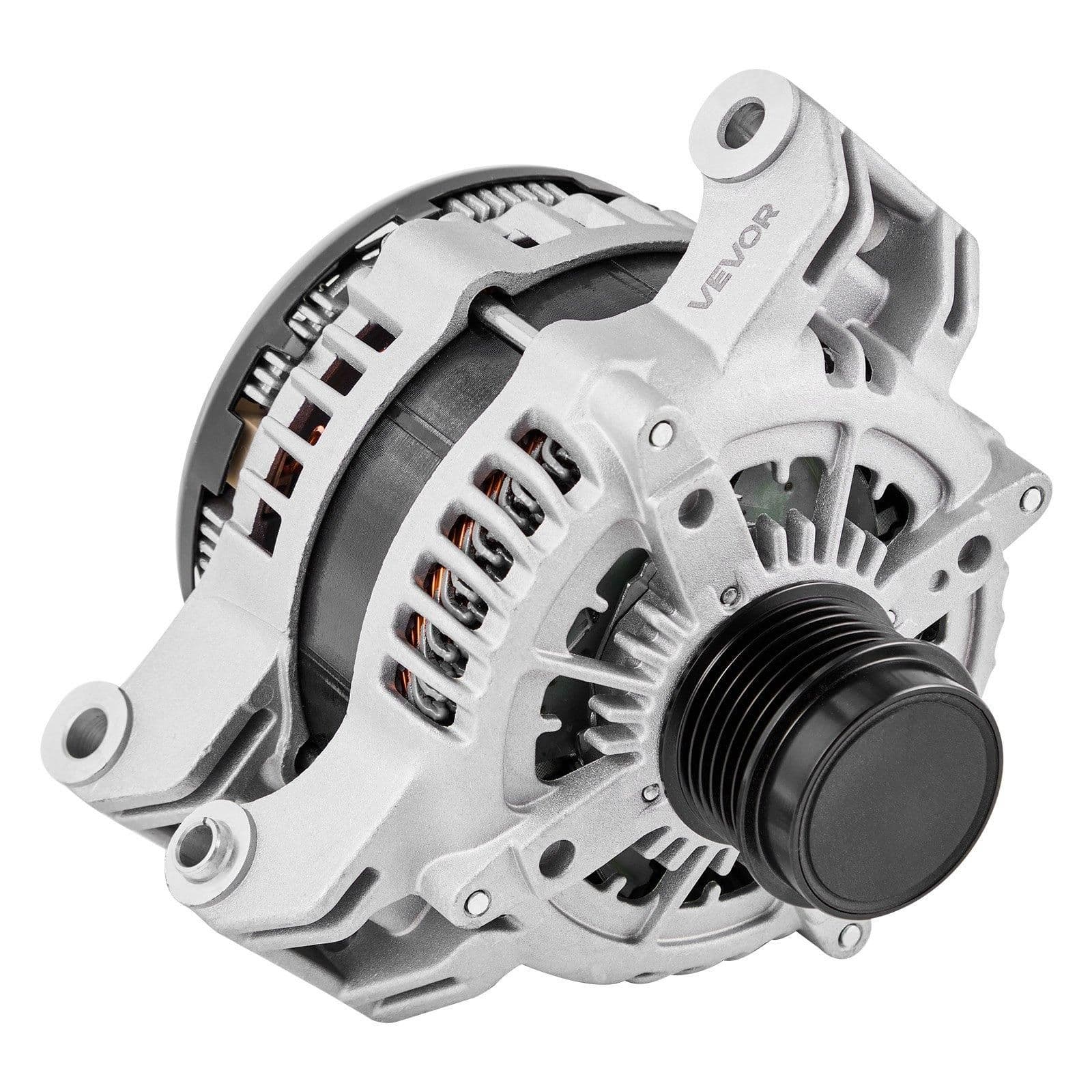 image-VEVOR Car Alternator 11598, Fit for Dodge Challenger V6 3.6L 2015-2021, Charger 2011-2021, Durango 2011-2020, Jeep Grand Cherokee 11-20, Ram 1500 13-15, Automotive Replacement Alternator 4210007040