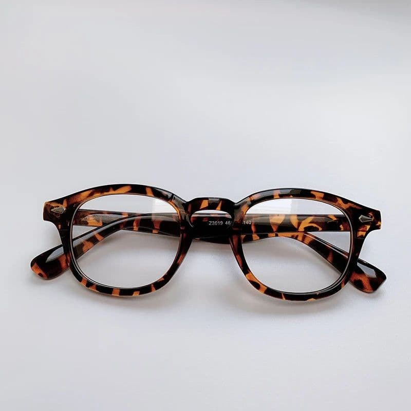 image-Fashion Johnny Depp Small Style Round Sunglasses Mens Womens Clear Tinted Lens Brand Design Party Show Sun Glasses Oculos De Sol