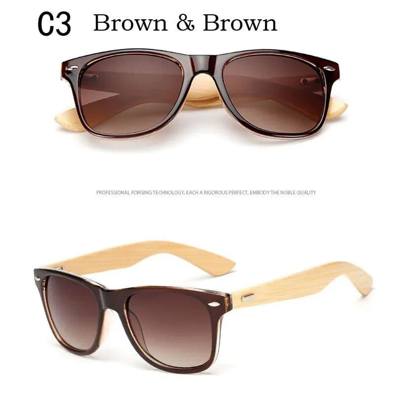 image-Wood Sunglasses Men Women Square Bamboo Women for Women Men Mirror Sun Glasses Oversize Retro De Sol Masculino Handmade