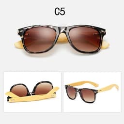 image-Wood Sunglasses Men Women Square Bamboo Women for Women Men Mirror Sun Glasses Oversize Retro De Sol Masculino Handmade