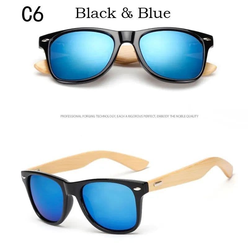 image-Wood Sunglasses Men Women Square Bamboo Women for Women Men Mirror Sun Glasses Oversize Retro De Sol Masculino Handmade