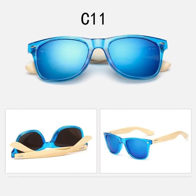 image-Wood Sunglasses Men Women Square Bamboo Women for Women Men Mirror Sun Glasses Oversize Retro De Sol Masculino Handmade