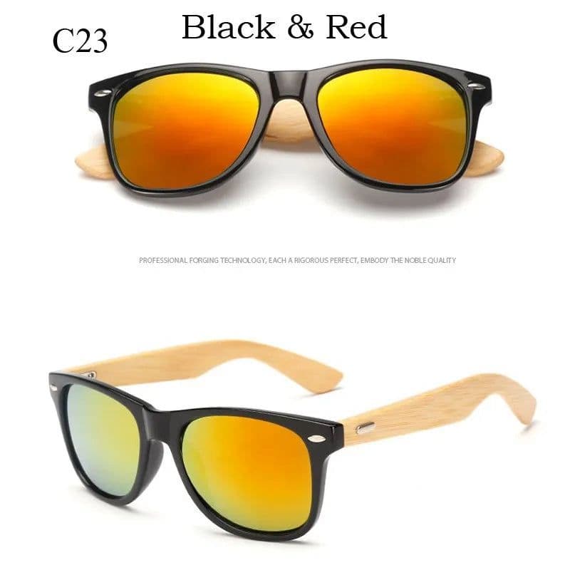 image-Wood Sunglasses Men Women Square Bamboo Women for Women Men Mirror Sun Glasses Oversize Retro De Sol Masculino Handmade