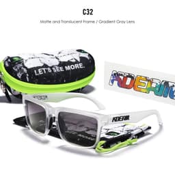 image-KDEAM Casual Men's Polarized Sunglasses Outdoors 100% UV Protection Sun Glasses Women Available in 37 Different Colors KD332