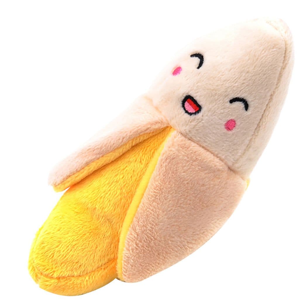 image-Gooddog, Dog, Plush Vocal Toys, Fruits, Cartoons, Pets, Cats, Toys, Pet Supplies