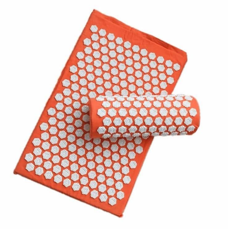 image-Lotus Acupucture Mat Massage Cushion With Pillow