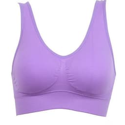 image-Women Yoga Tank Tops Sports Bra Workout Fitness Running Crop Top