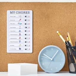 image-Self-discipline Punch Card Students' Develop Good Habits Planner Old Man My Chores Memo Message Inspection Table Can Replace Daily Life, Good Habits Develop Daily Learning Task Planning