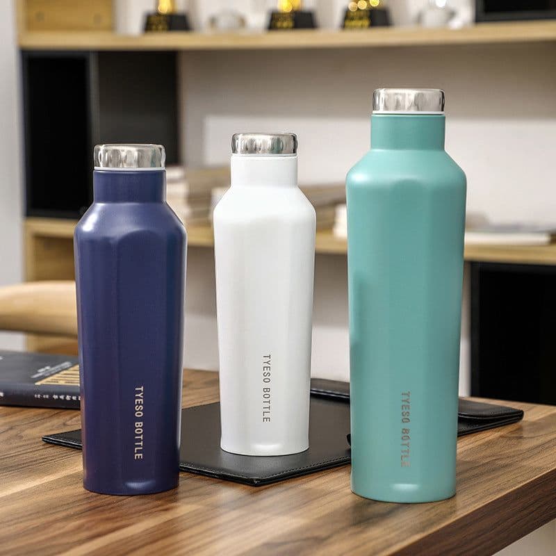 image-Stainless Steel Vacuum Flask Water Cup Outdoor Sports Water Bottle