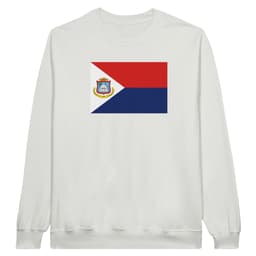 image-Drapeau de Saint-Martin - Sweat-shirt unisexe classique ras du cou