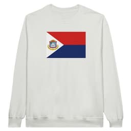 image-Drapeau de Saint-Martin - Sweat-shirt unisexe classique ras du cou