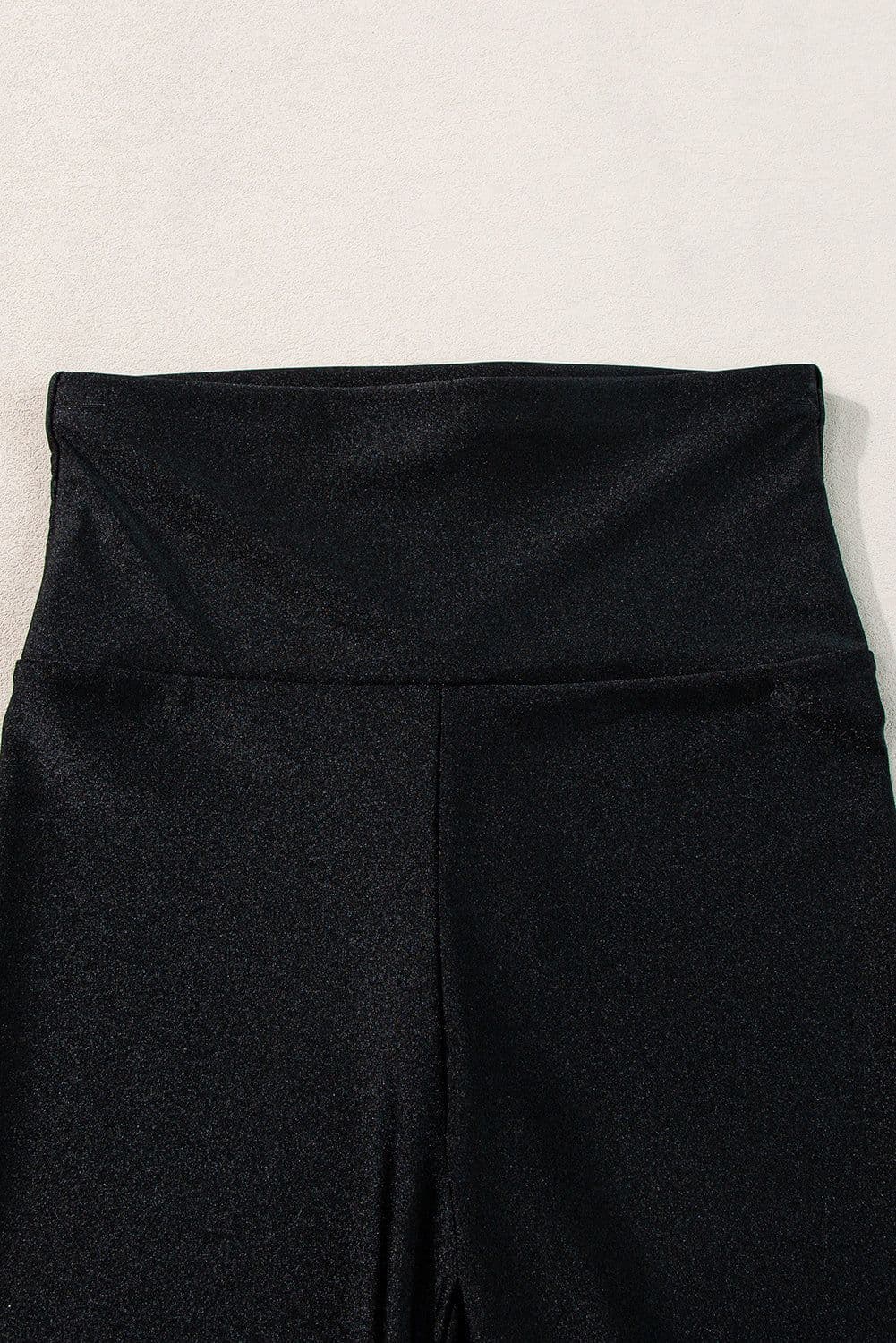 image-High Rise Tight Leggings with Waist Cincher - Black