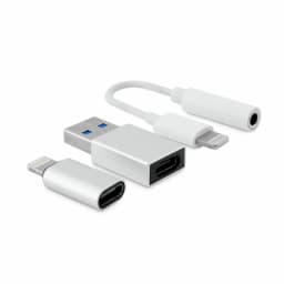 image-USB Cable CoolBox COO-CKIT-APPL White