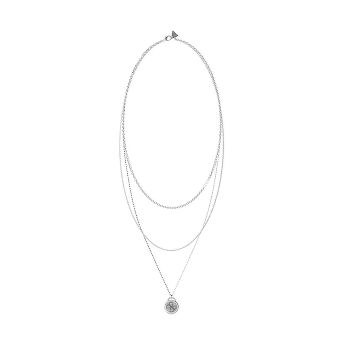 image-Ladies' Necklace Guess JUBN03127JWRHT-U