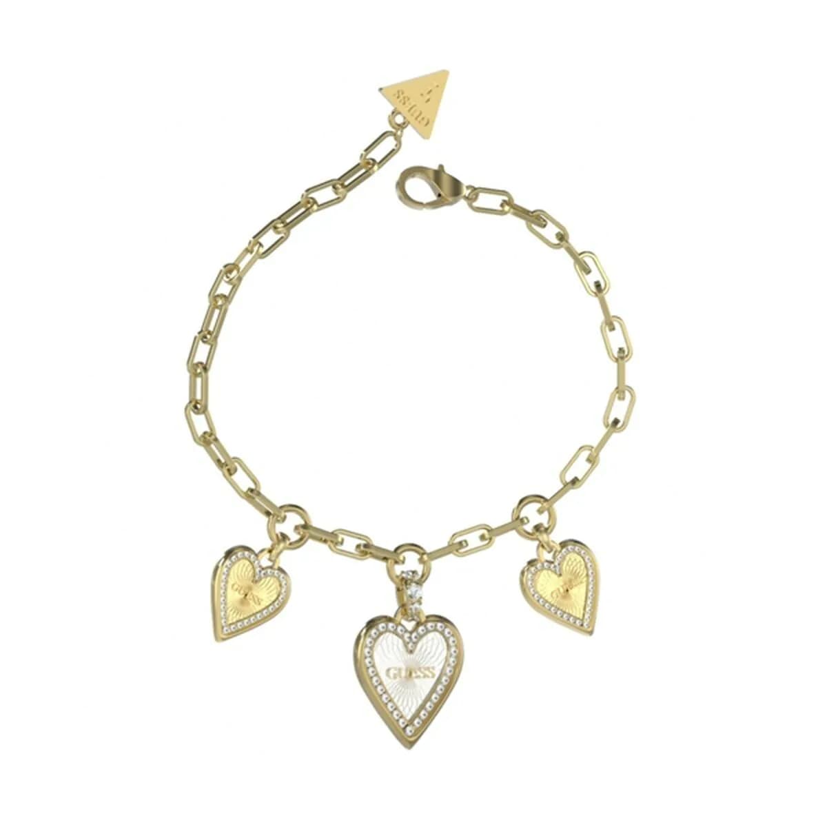 image-Ladies' Bracelet Guess JUBB03235JWYGRHS