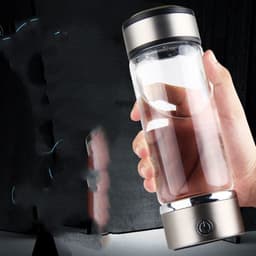 image-Rechargeable Quantum Hydrogen-rich Water Cup Hydrogen Water Cup Health Cup Glass Cup