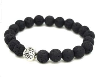 image-Hand-woven Red Rope Tree of Life Bracelet