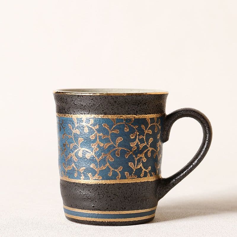image-Gold Foil Colored Coffee Mug Water Cup