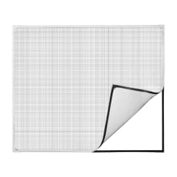 image-VEVOR Magnetic Window Screen, 58.27 x 39.17 inch PVC and Fiberglass Mesh, White Frames with Black Magnetic Strip and Wind Clips, No Drilling Easy Installation, Magnetic Screen for House Window