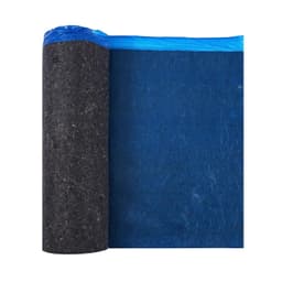 image-VEVOR Floor Underlayment 100 sq. ft/Roll, 3 mm Thick Laminate Flooring Padding with Attached Vapor Barrier, Heavy Duty Fiber + PE Film, Soundproofing & Noise Reduction, Ideal for Vinyl Wood
