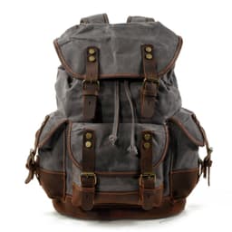 image-High Quality Canvas Stitching Mountaineering Backpack