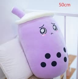 image-Cute Fruit Drink Plush Stuffed Soft Strawberry Milk Tea Plush Boba Tea Cup Toy Bubble Tea Pillow Cushion Kids Gift