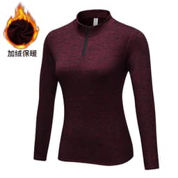 image-Yu Erlian Winter Fleece Yoga Sweater - Hemp Black XXL