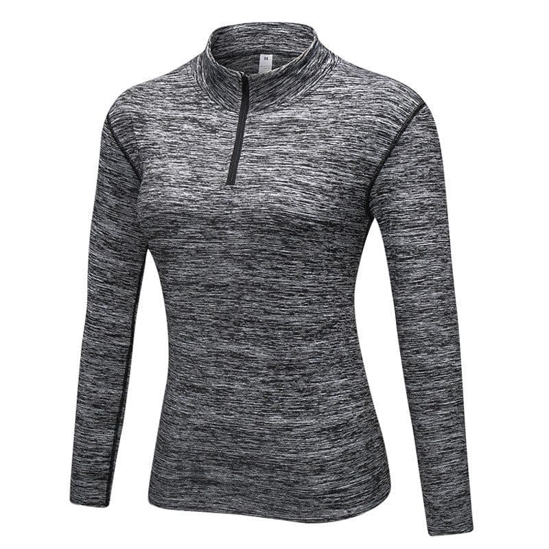 image-Yu Erlian Winter Fleece Yoga Sweater - Hemp Black XXL