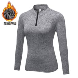 image-Yu Erlian Winter Fleece Yoga Sweater - Hemp Black XXL