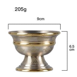 image-Water Supply Cup for Buddha Cup Copper Manual Household Buddha Front Cup Water Supply Bowl
