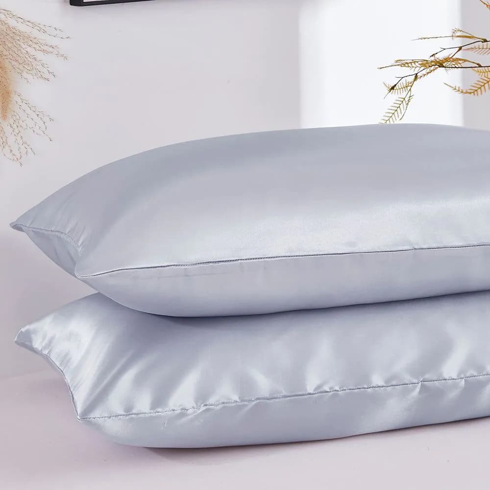 image-Silk double pillowcase