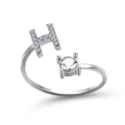 image-New Design Adjustable 26 Initial Letter Ring Fashion Jewelry For Women Simple Elegant Jewelry